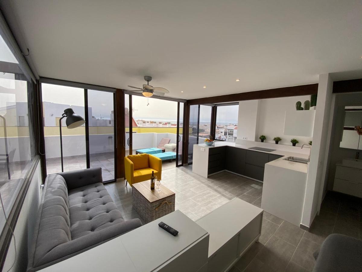 Penthouse Meerblick Cotillo Exteriör bild